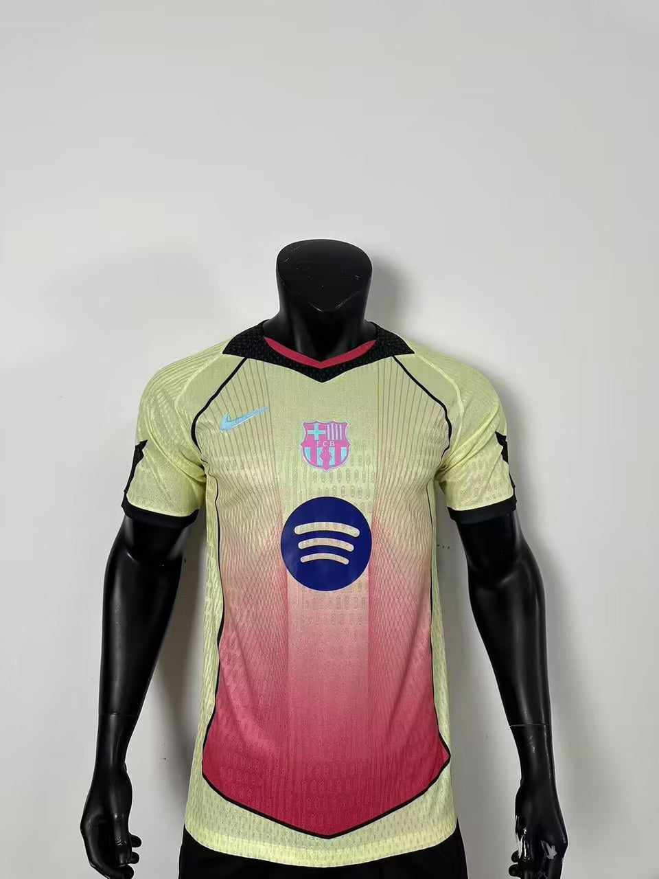 Barcelona Design Yellow Red Player Football Jersey 2025/2026