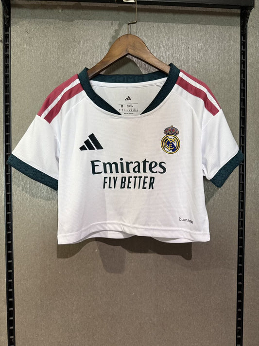 Real Madrid Home Women Cheerleading Fans Football Jersey 2026/2027
