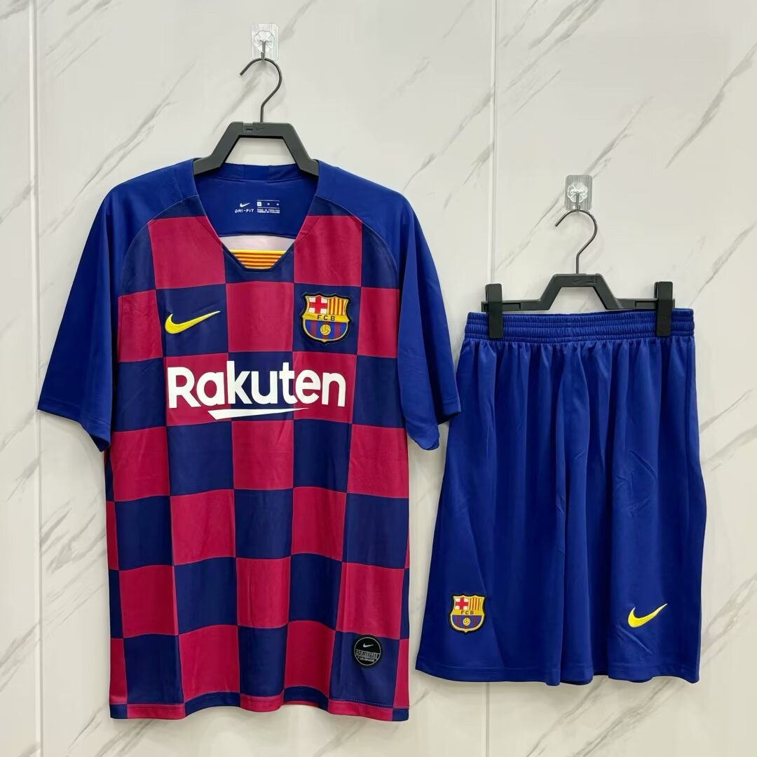Retro Barcelona Kits Suit Home 2019 2020