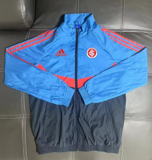 SC Internacional Windbreaker White Blue Football Jersey 2025/2026
