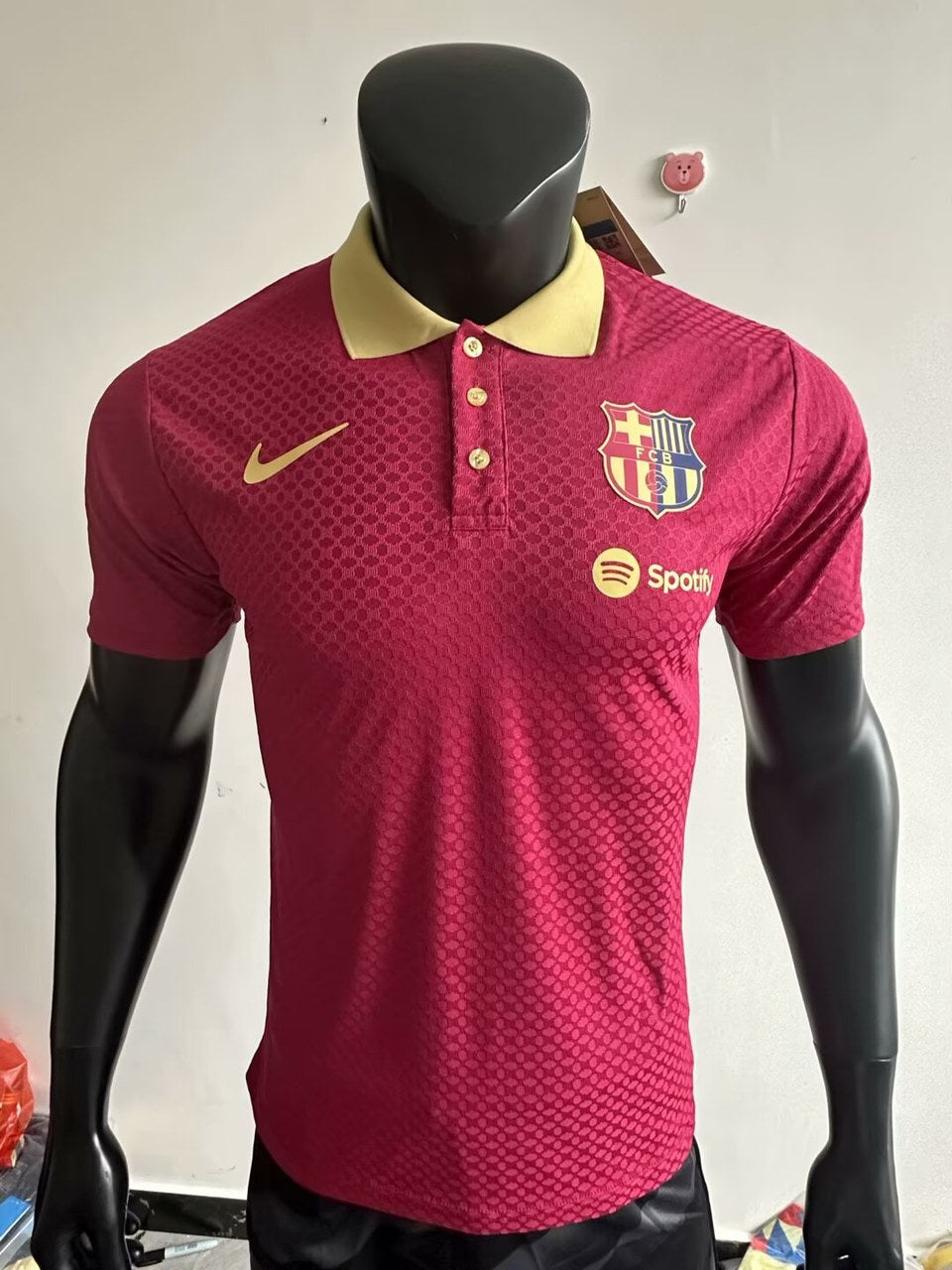 Barcelona Training Clothes Red Player Football Jersey 2025/2026