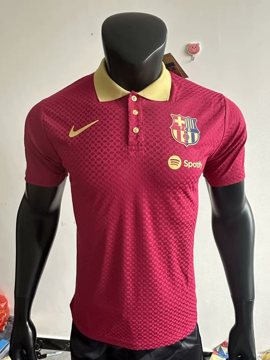 Barcelona Training Clothes Red Player Football Jersey 2025/2026