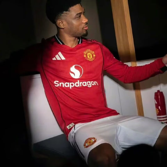 Manchester United Home Long Player Football Jersey 2025/2026