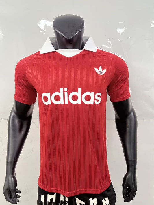 Adidas Clover Oasis POLO T-shirt Red Football Jersey 2025/2026