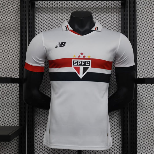 Sao Paulo Home Player Football Jersey 2024/2025