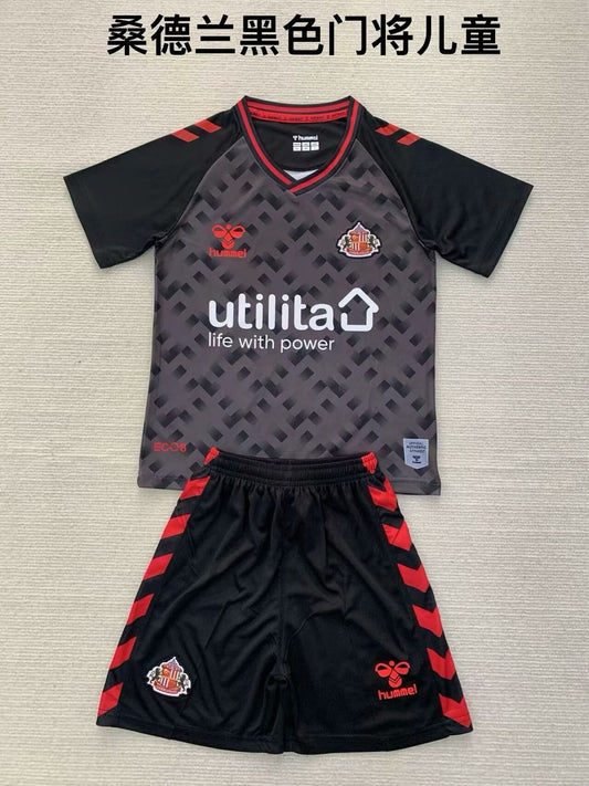 Sunderland Goalkeeper Kids Football Jersey 2024/2025