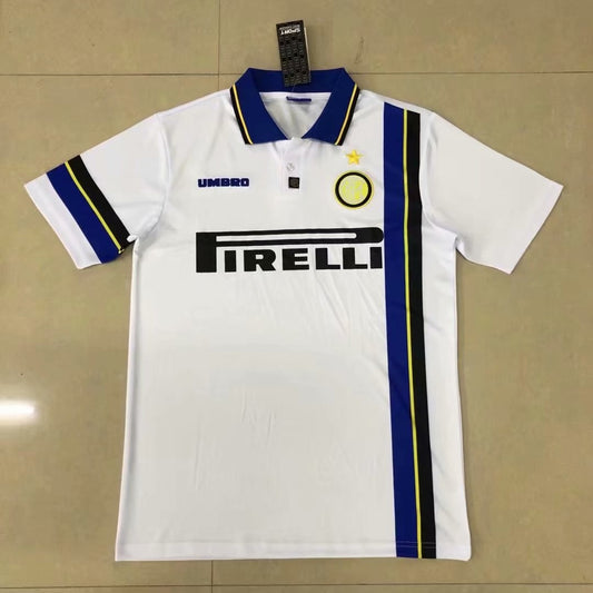 Retro Inter Milan Away Football Jersey 1997/1998