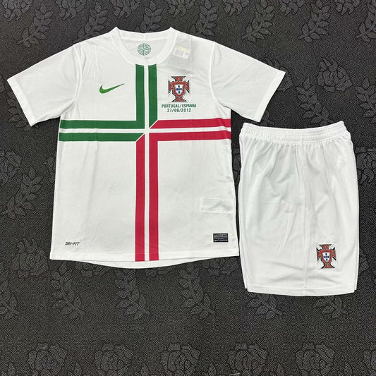 Retro Portugal Fans Away Kits Suit Football Jersey 2012