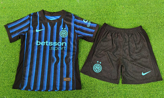 Inter Milan Home Kids Player Football Jersey 2025/2026