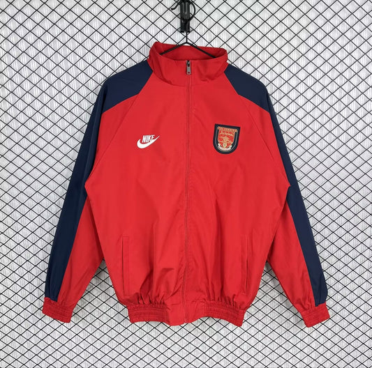 Retro Arsenal Windbreaker Red Football Jersey 1996/1997