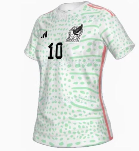 Mexico White Fans Football Jersey 2023/2024