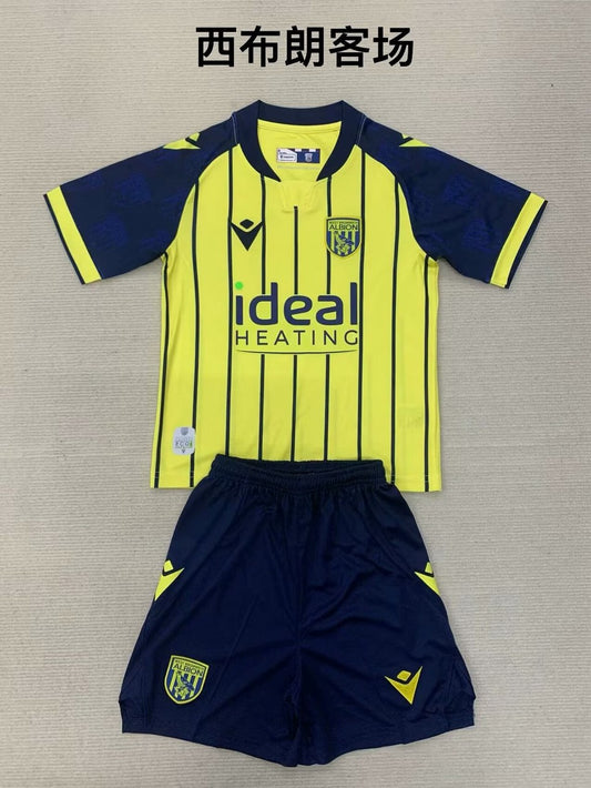 West Brom Away Kids Football Jersey 2024/2025