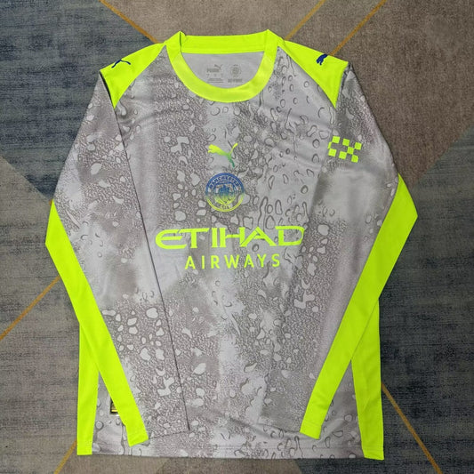 Manchester City Long Third Away Fans Football Jersey 2025/2026