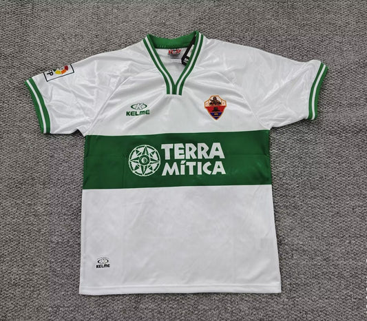 Retro Elche CF Home Fans Football Jersey 1999/2000