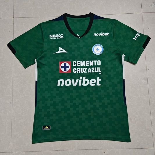 Cruz Azul Goalkeeper Green Fans Football Jersey 2025/2026