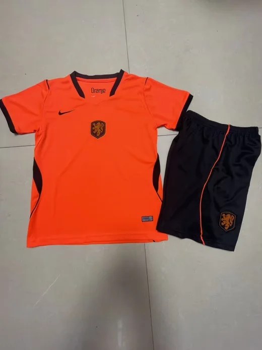 Netherlands Home Kids Fans Football Jersey 2026/2027
