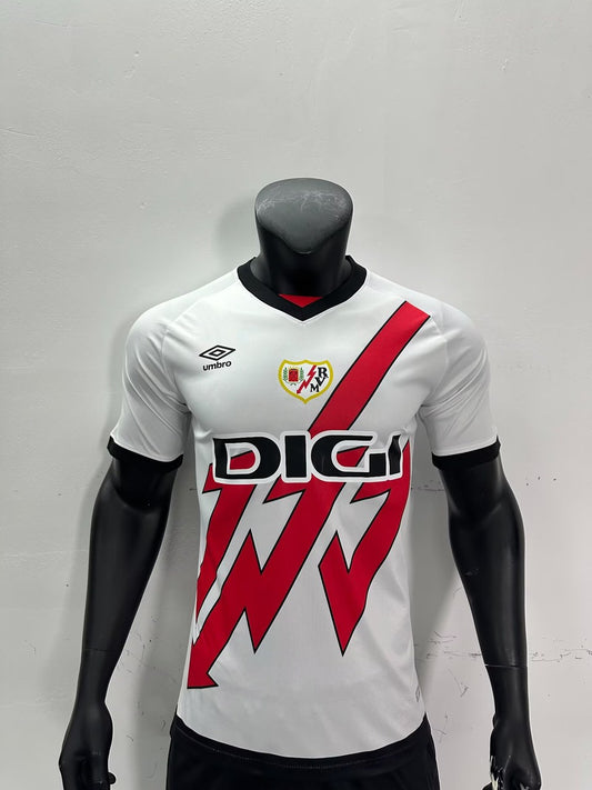 Rayo Vallecano Home Fans Football Jersey 2025/2026