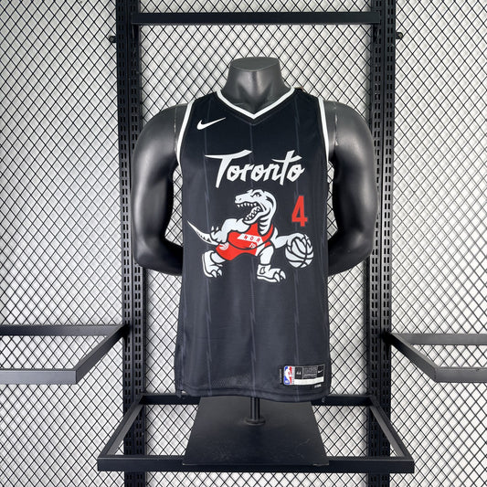 Toronto Raptors City Edition Black #4 BARNES NBA Season Jerseys 2026