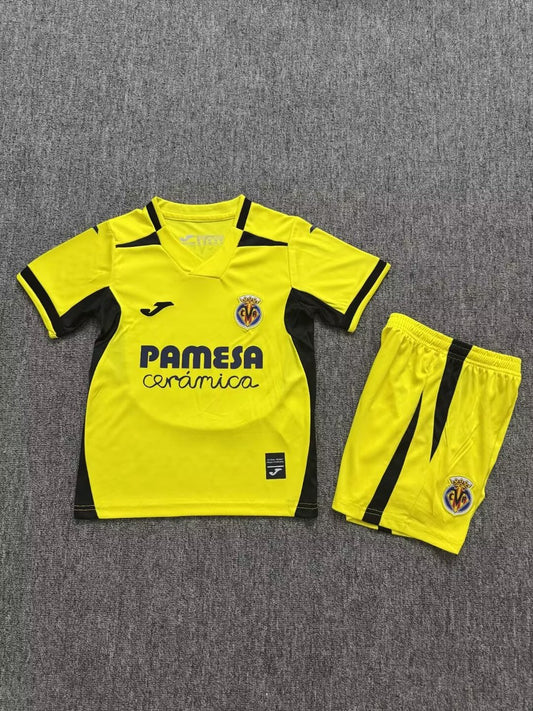 Villarreal Home Kids Football Jersey 2026/2027