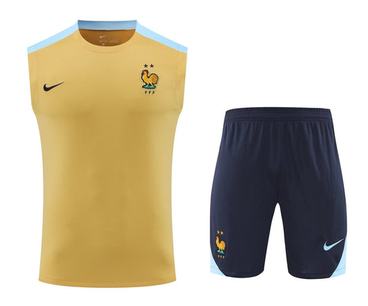 France Training Clothing Vest Set Football Jersey 2024/2025