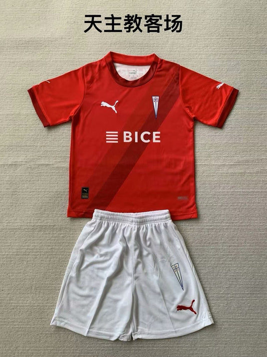 Universidad Catolica Away Kids Football Jersey 2024/2025