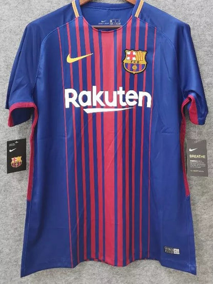 Retro Barcelona Home Football Jersey 2017 2018