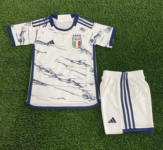 Italy Away Kids Football Jersey 2023/2024