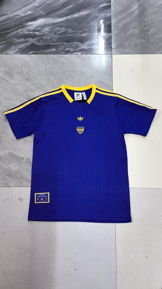 BocaT-shirt Blue Fans Football Jersey 2025/2026