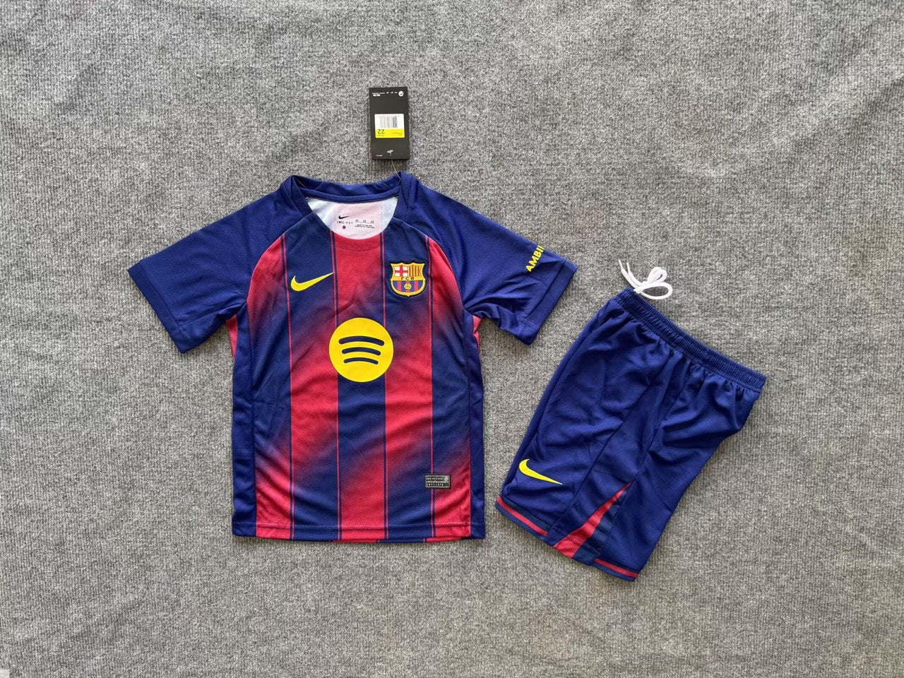 Barcelona Home Kids Football Jersey 2025/2026