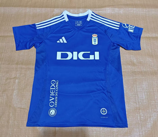 Real Oviedo Home Fans Football Jersey 2024/2025