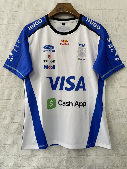 F1 Red Bull White Short Sleeve Racing Suit 2026
