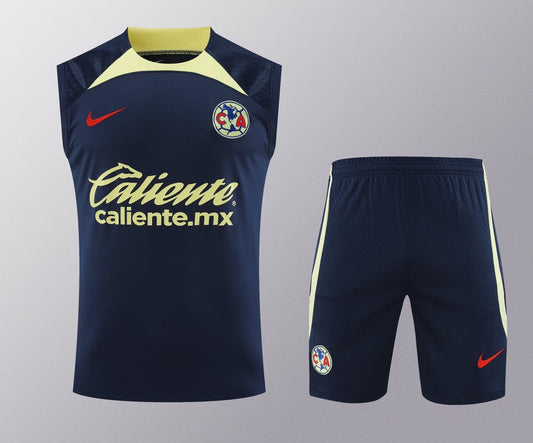 Club America Training Clothing Vest Set Football Jersey 2024/2025