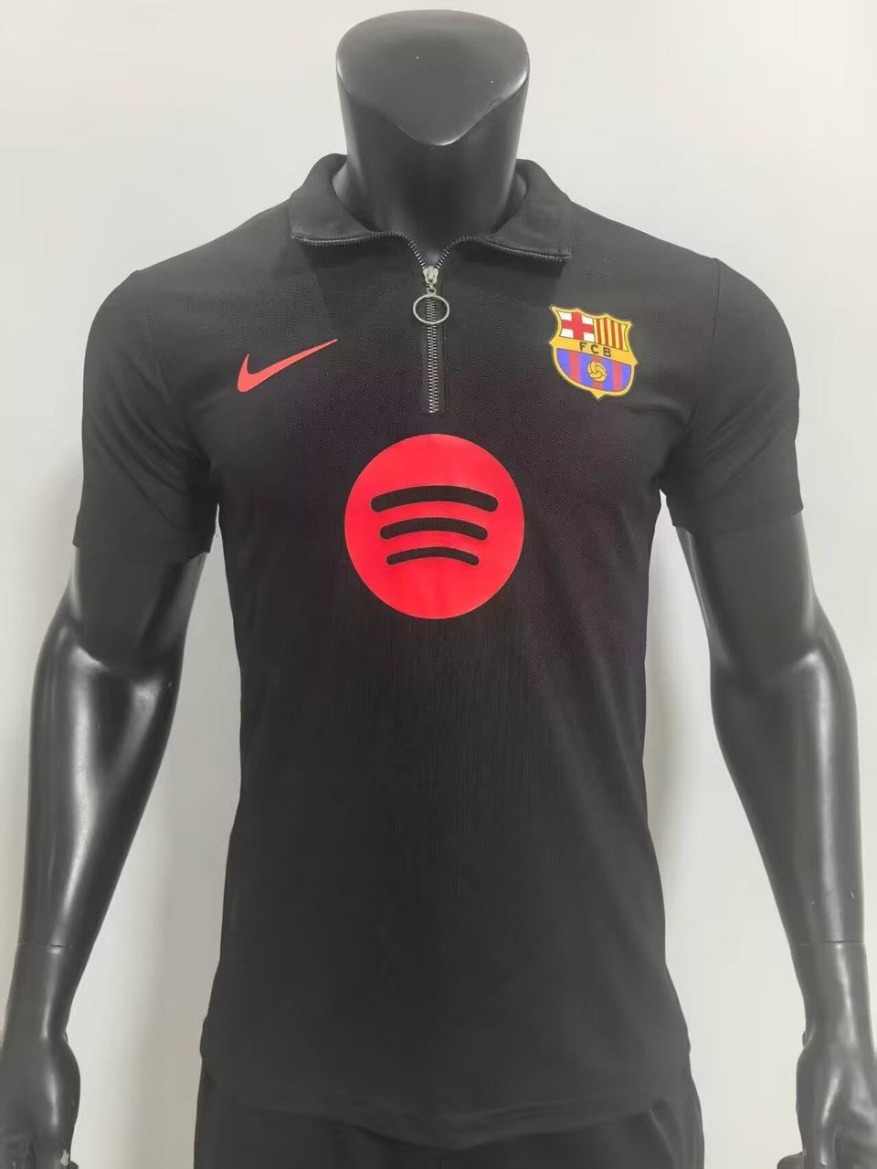 Barcelona Polo Player Black Football Jersey 2026/2027
