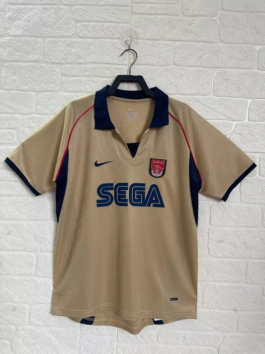 Retro Arsenal Away Football Jersey 2001/2002