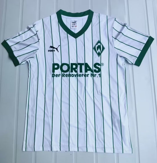 Retro Werder Bremen Home Football Jersey 1987/1988