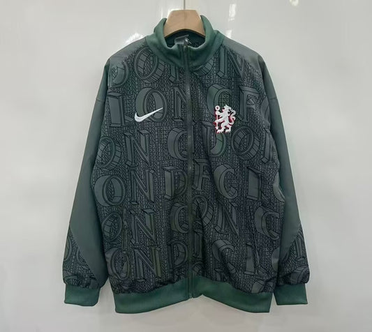 Chelsea Windbreaker Green Football Jersey 2025/2026