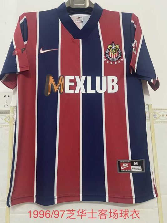 Retro Chivas (Guadalajara ) Away Football Jersey 1996/1997