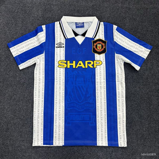 Retro Manchester United Third Away Football Jersey 1994/1996
