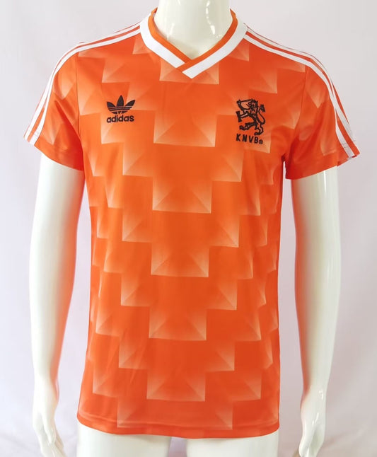 Retro Netherlands Home Football Jersey 1988