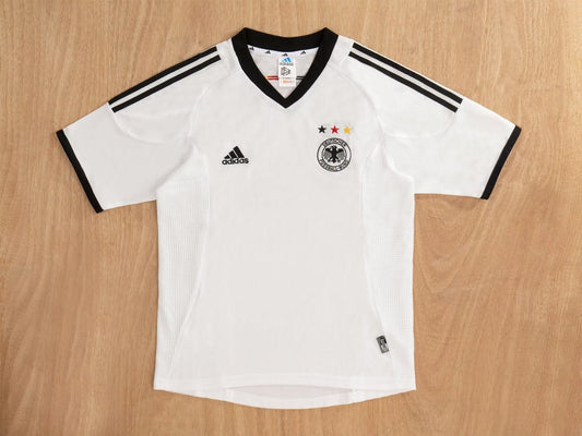 Retro Germany Home Fans Football Jersey 2002/2003