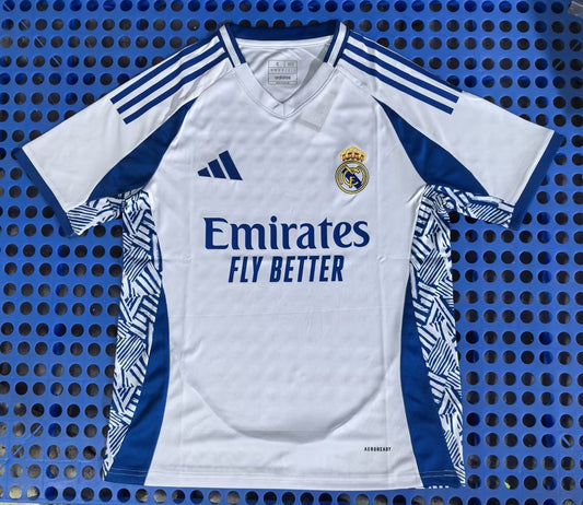Real Madrid Special Edition Blue And White Fans Football Jersey 2025/2026