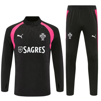 Portugal Training Tracksuit Black (Kids And Man 10-2XL) 2026/2027