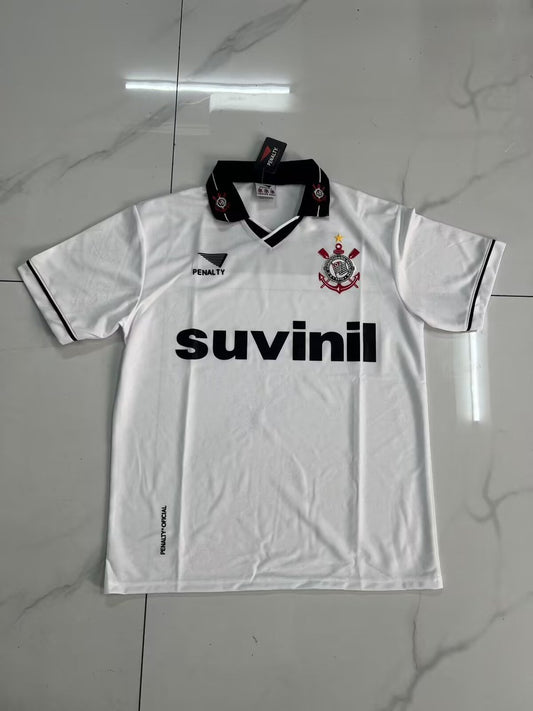 Retro Corinthians Home Fans Football Jersey 1995/1996