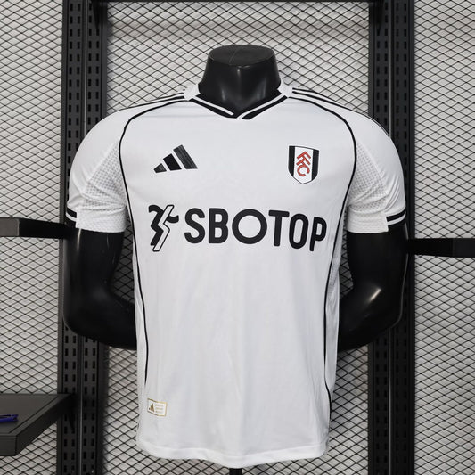 Fulham Home PLayer Football Jersey 2025/2026