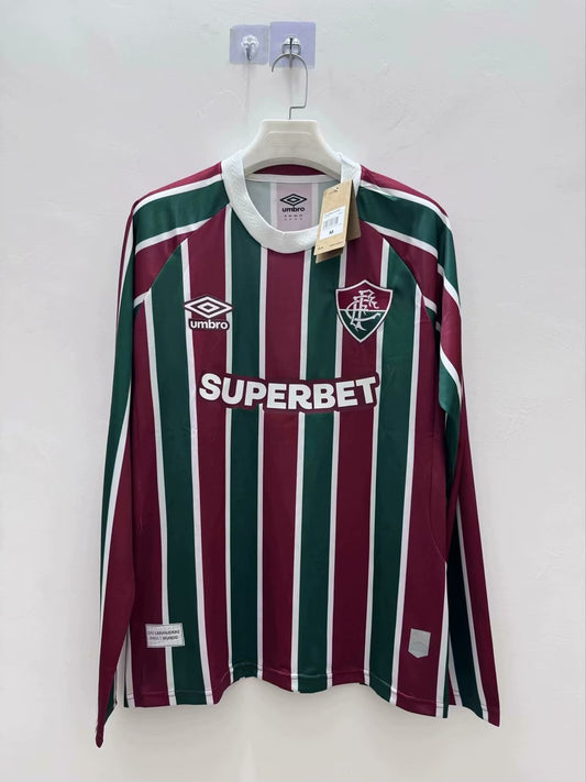 Fluminense Home Fans Long Football Jersey Quality Football Jersey 2025/2026