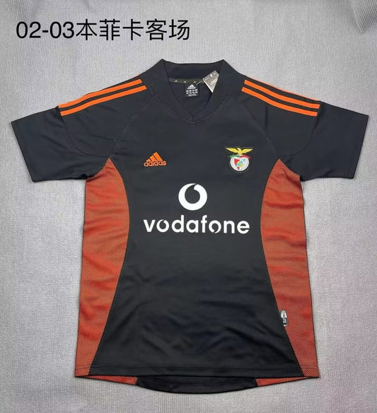 Retro Benfica Away Fans Football Jersey 2002/2003
