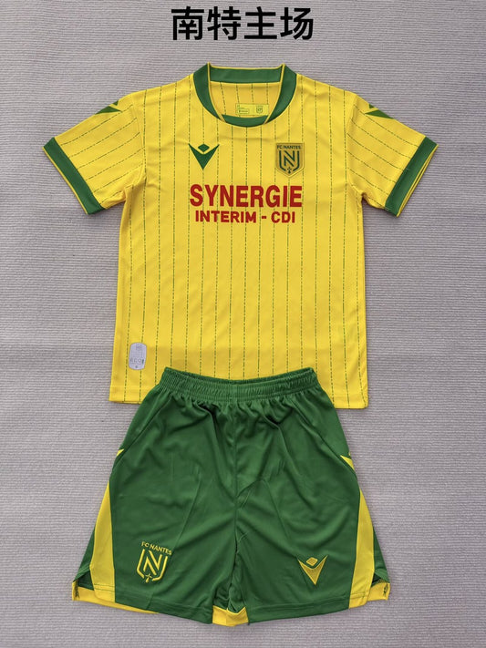 Nantes Home Fans (Kids And Man) Football Jersey 2025/2026