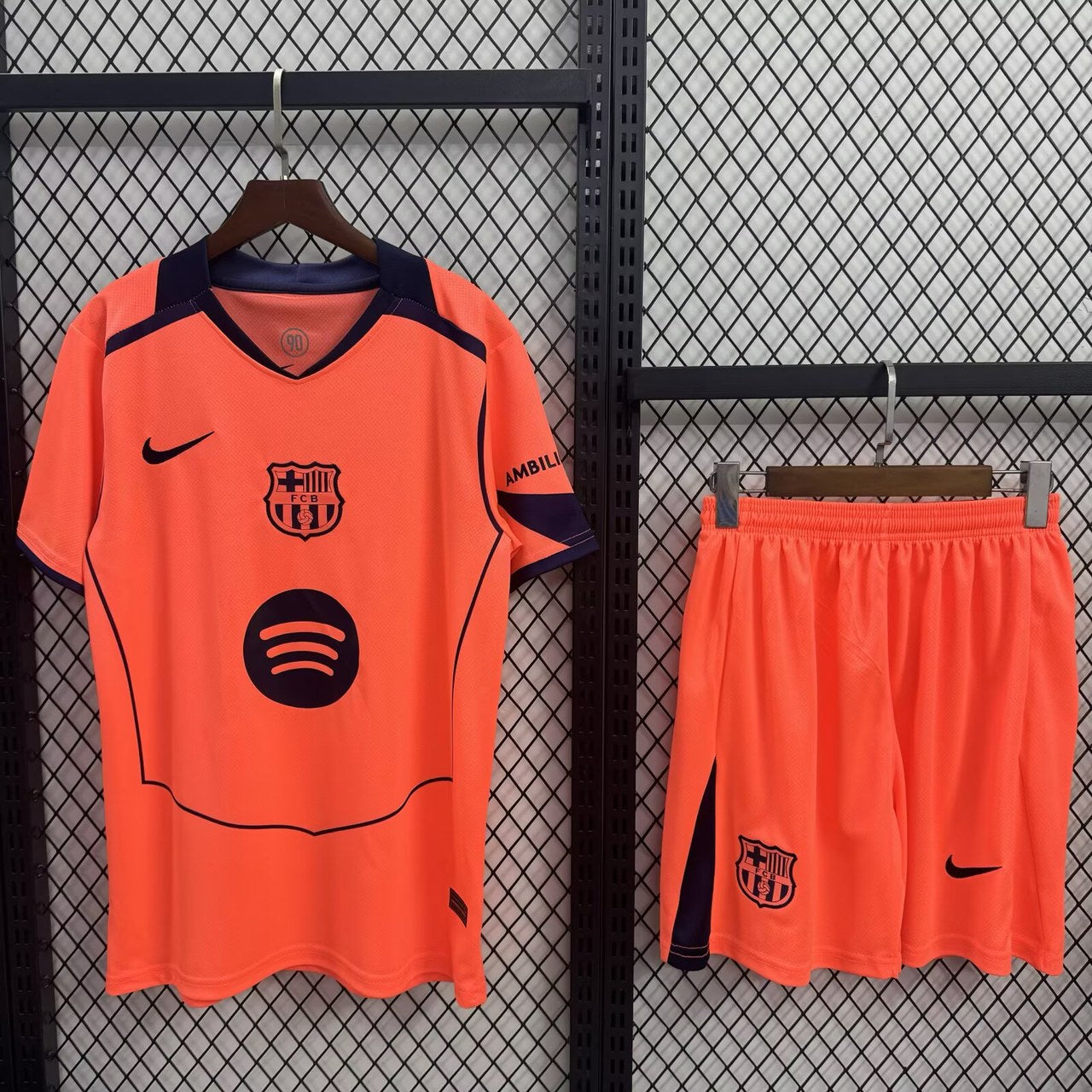 Barcelona Third Away With Pants Sets Fans Football Jersey 2025/2026