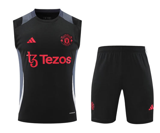 Manchester United Training Clothing Vest Set Football Jersey 2024/2025