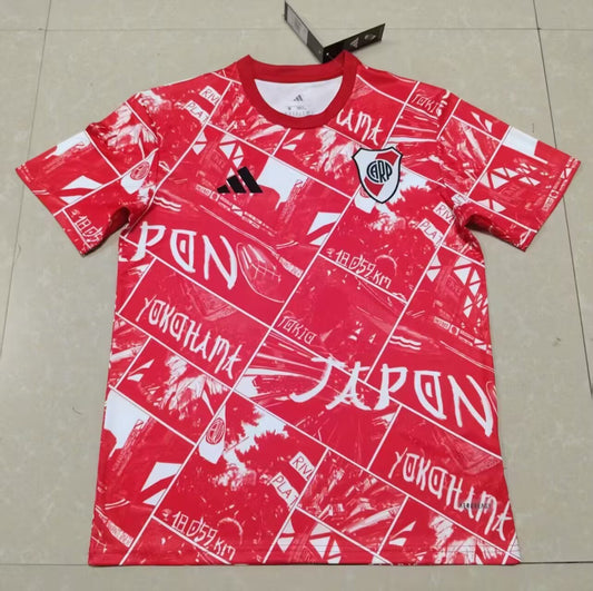 River Plate Training Clothes Fans Football Jersey 2025/2026